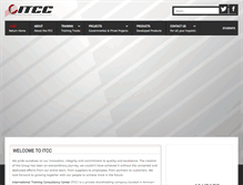 Tablet Screenshot of itcc.jo
