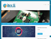 Tablet Screenshot of itcc.li